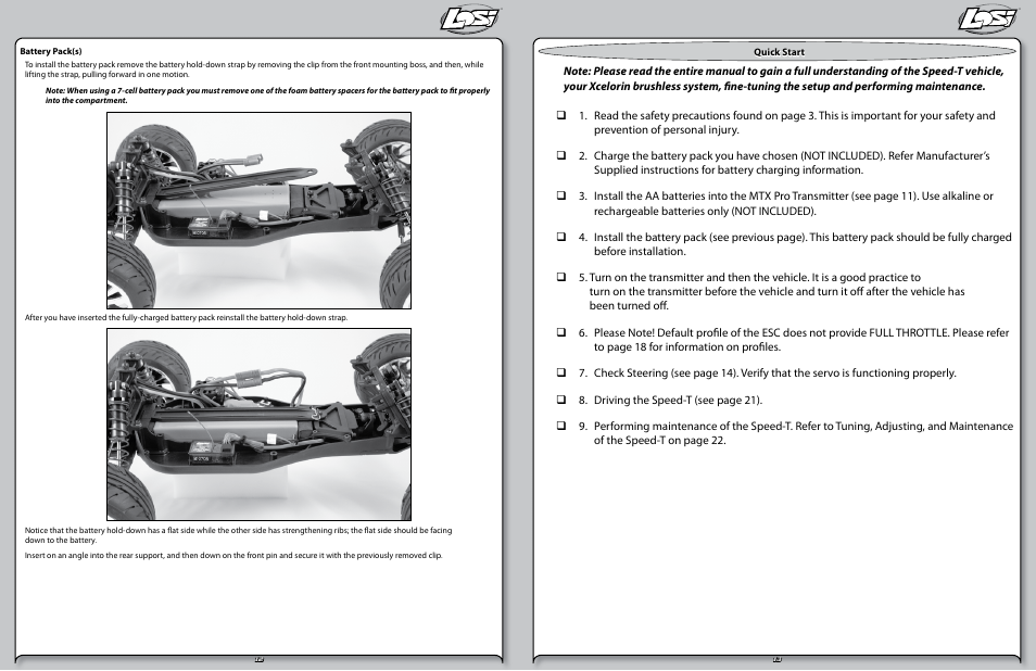 Losi LOSB0101 User Manual | Page 7 / 21