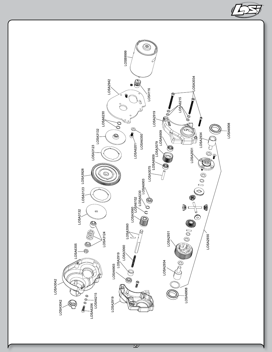 Losi LOSB0102 User Manual | Page 27 / 32