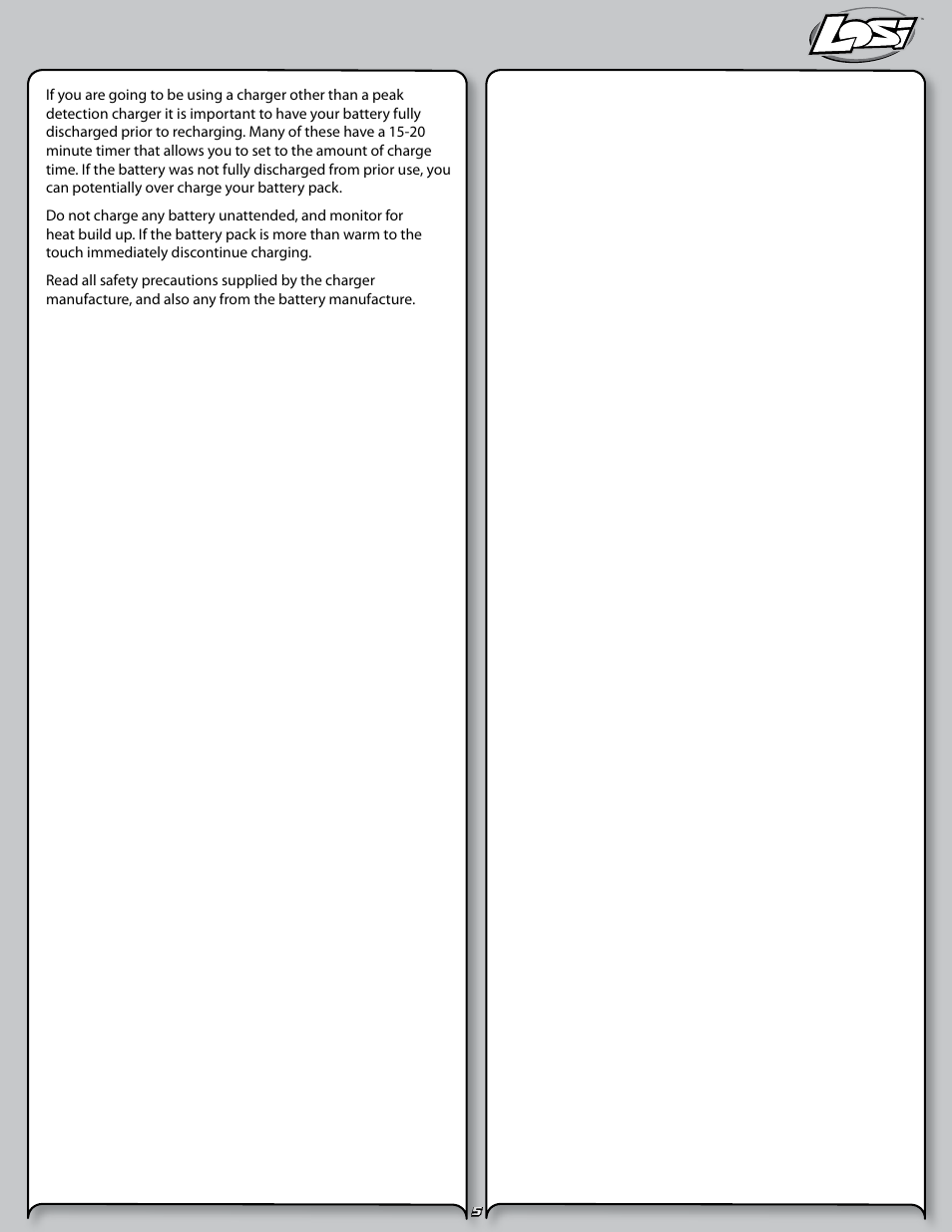 Losi LOSB0102 User Manual | Page 5 / 32