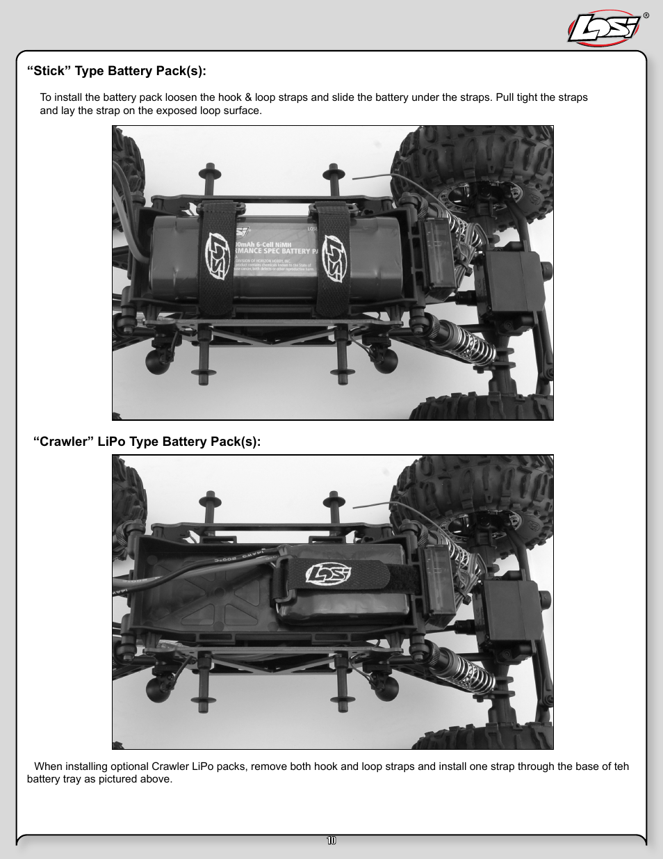 Night crawler manual pg 10.pdf | Losi LOSB0104T2 User Manual | Page 10 / 24