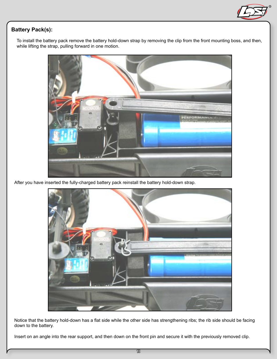 Losi LOSB0105BD User Manual | Page 10 / 36
