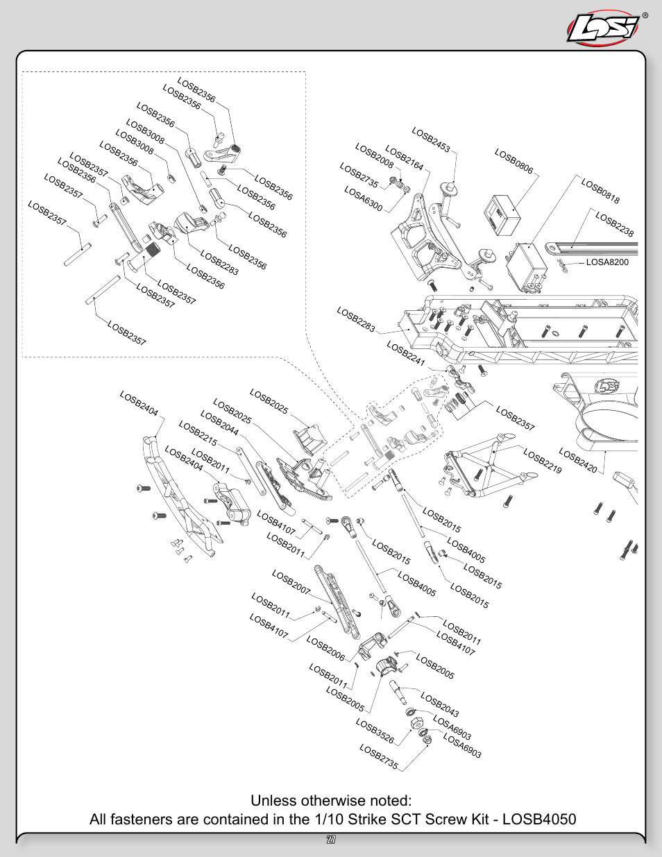 Losi LOSB0105BD User Manual | Page 27 / 36