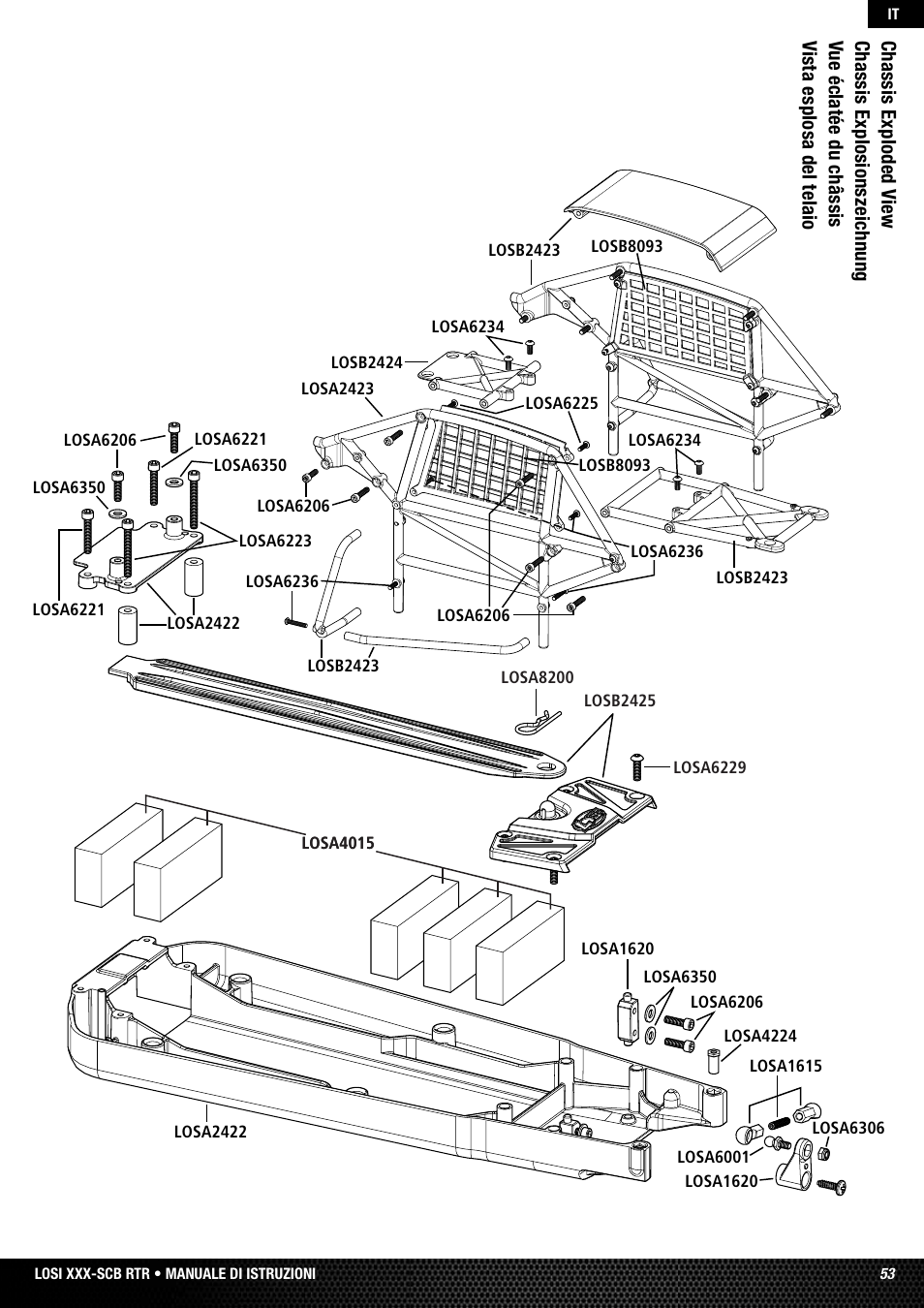 Losi LOSB0112 User Manual | Page 53 / 56