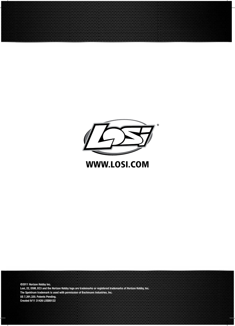 Losi LOSB0122 User Manual | Page 44 / 44