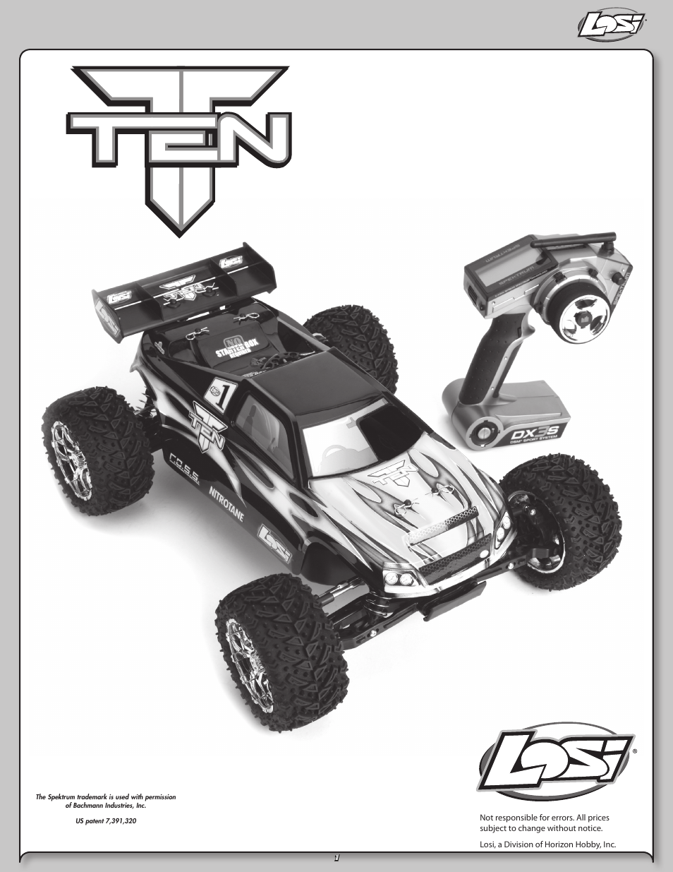 Losi LOSB0126 User Manual | 24 pages