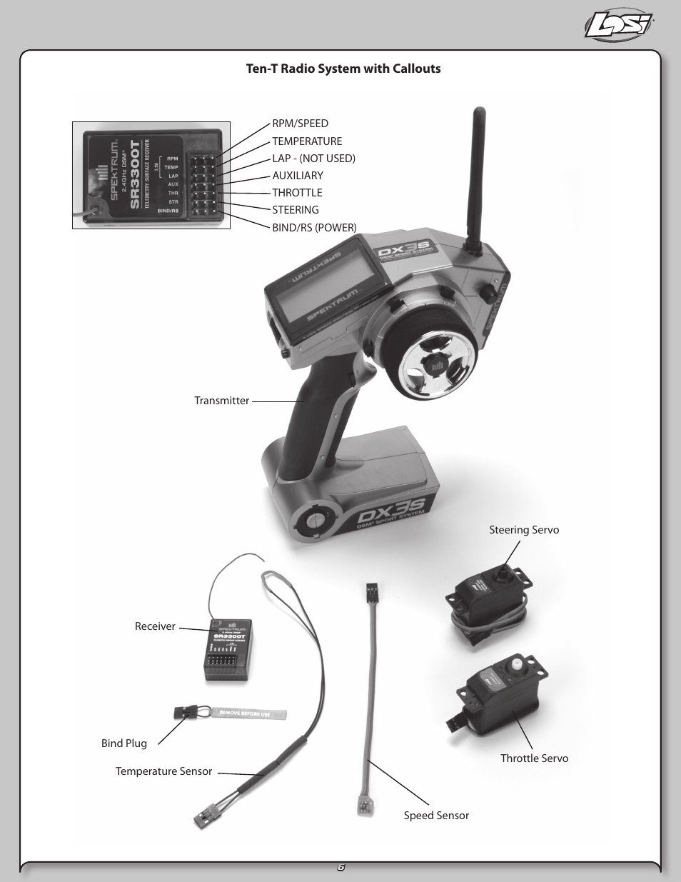Losi LOSB0126 User Manual | Page 6 / 24