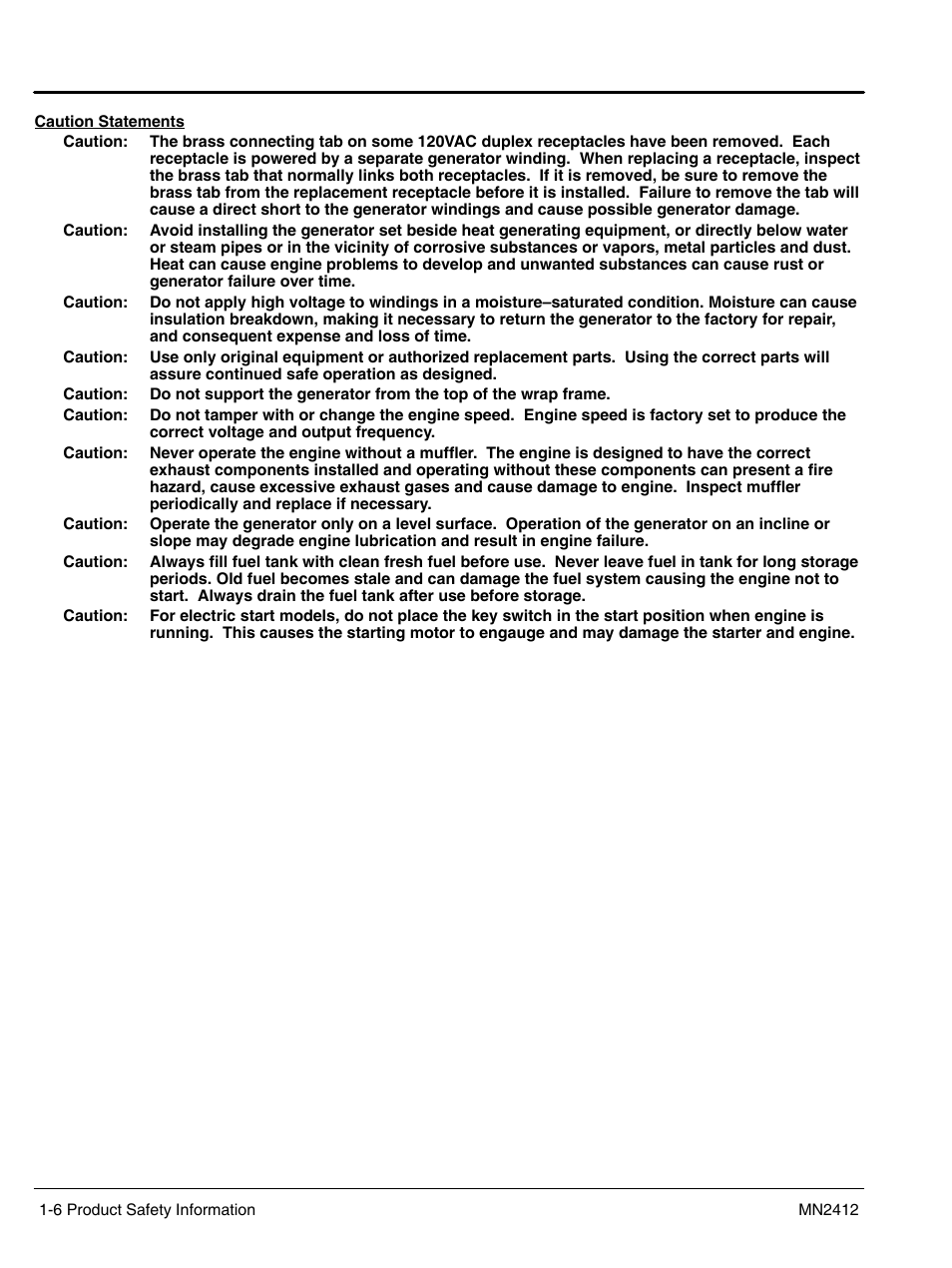 Baldor MN2412 User Manual | Page 10 / 32