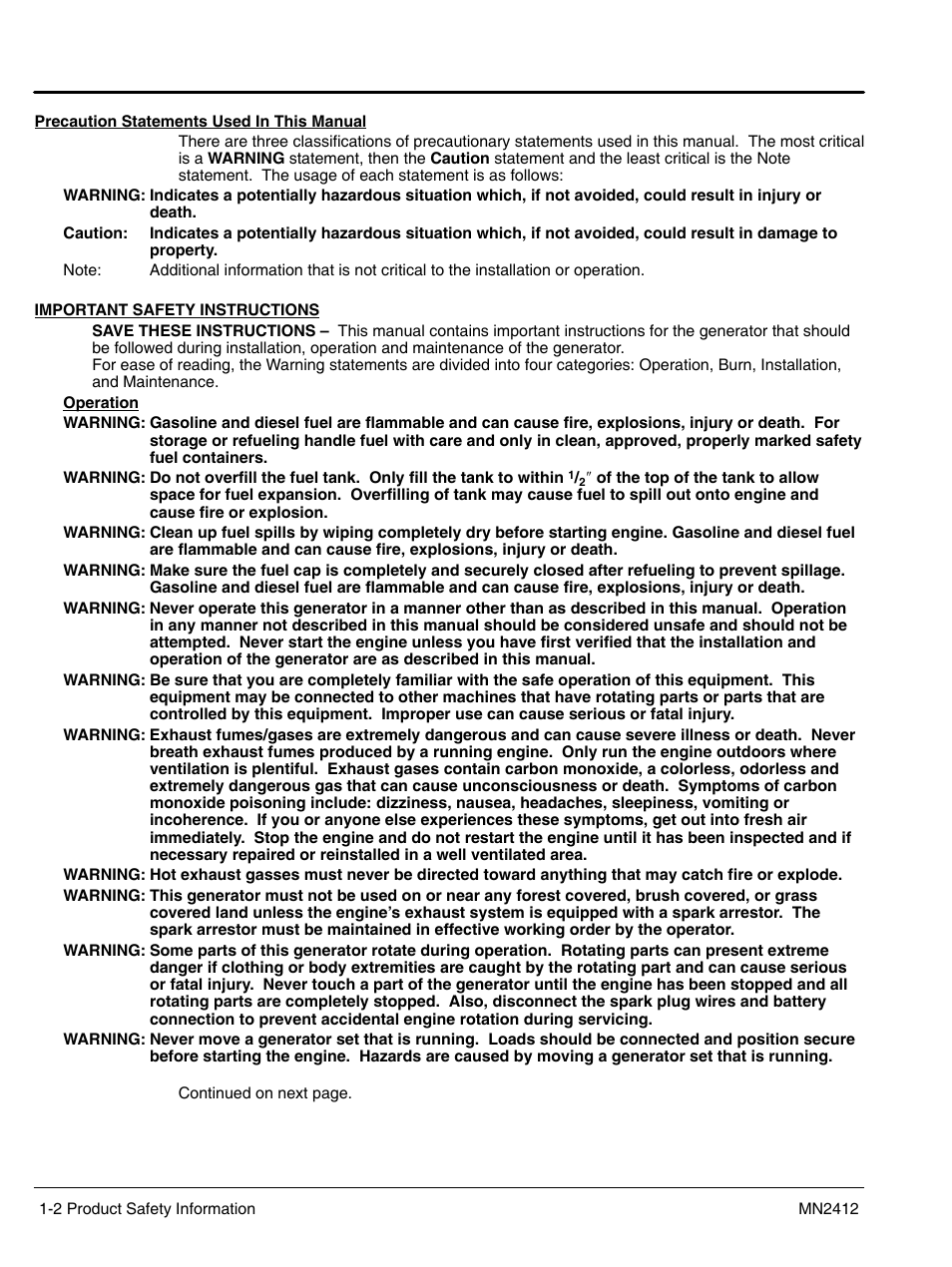 Baldor MN2412 User Manual | Page 6 / 32