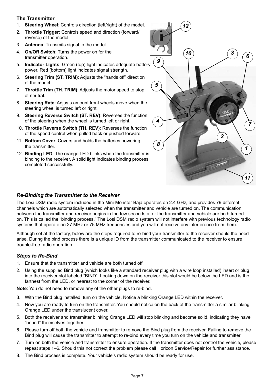 Losb0218_mmb-operations_guide_lores 7.pdf | Losi LOSB0218 Manual User Manual | Page 6 / 13