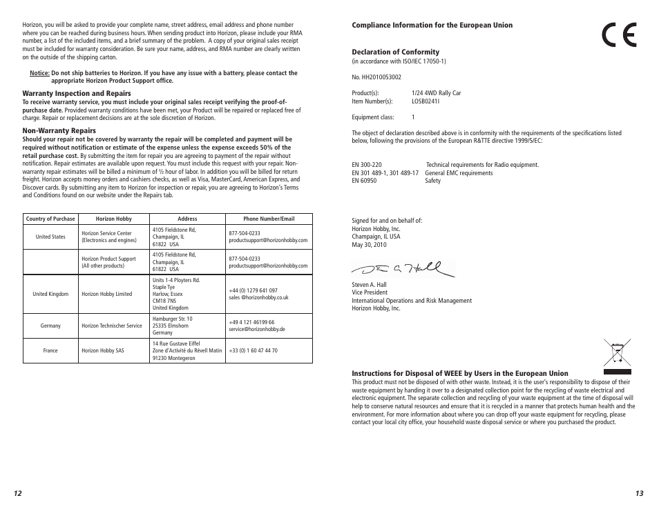 Losi LOSB0241 User Manual | Page 7 / 8