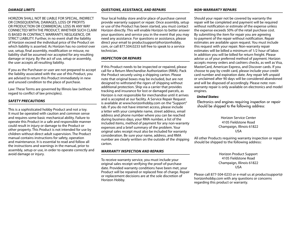 Losi LOSA99059 User Manual | Page 5 / 6