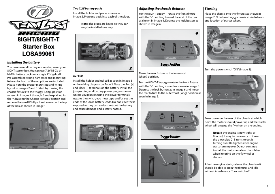 Losi LOSA99061 User Manual | 4 pages