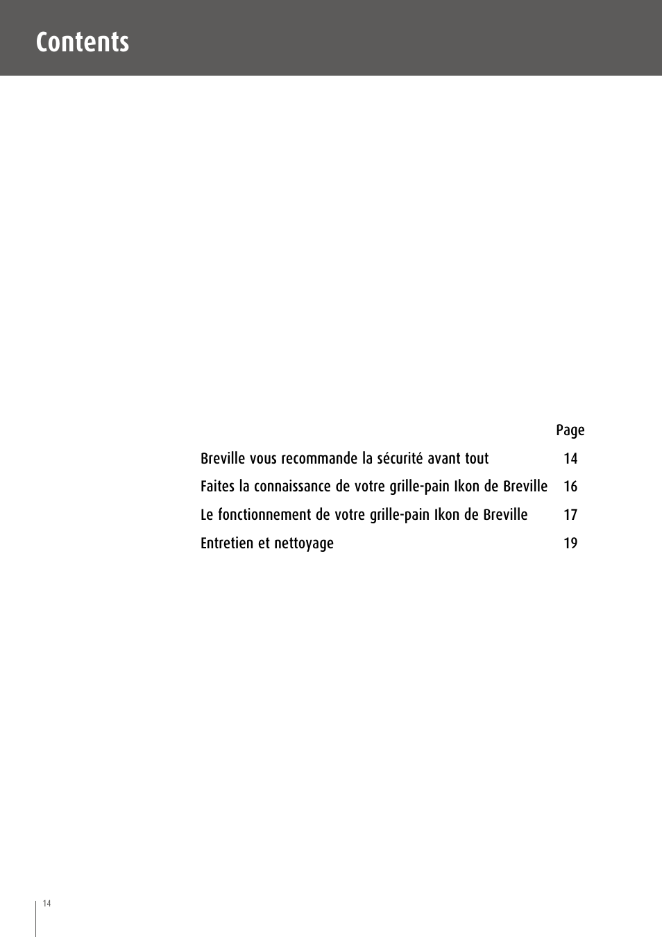 Breville CT75XL/A User Manual | Page 15 / 36