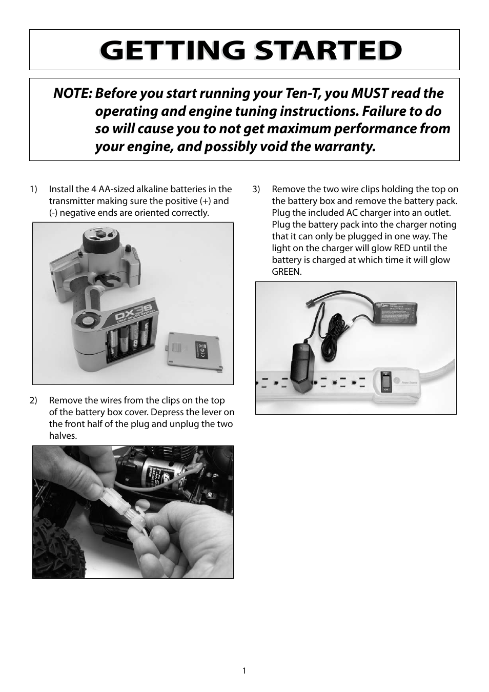 Losi LOSB0126 User Manual | 4 pages