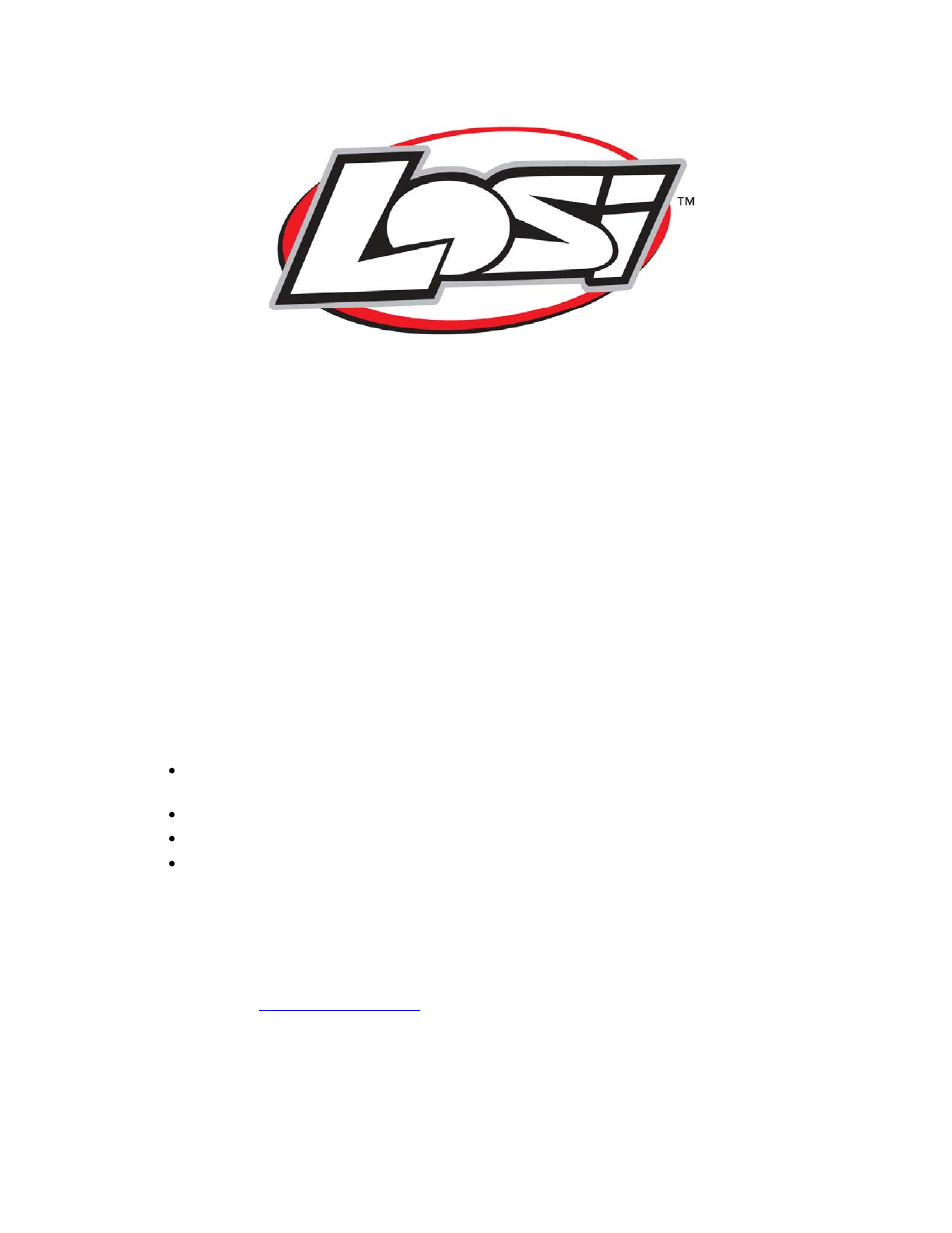 Losi LOSB9594 User Manual | 8 pages