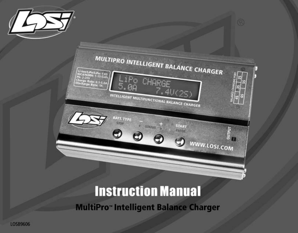 Losi LOSB9606 User Manual | 37 pages