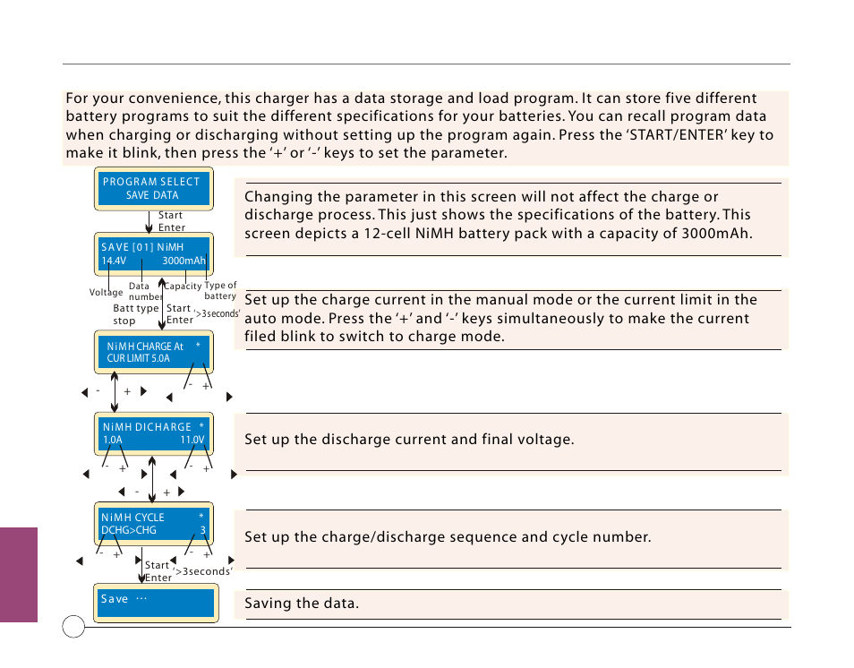 Data storage program | Losi LOSB9606 User Manual | Page 26 / 37