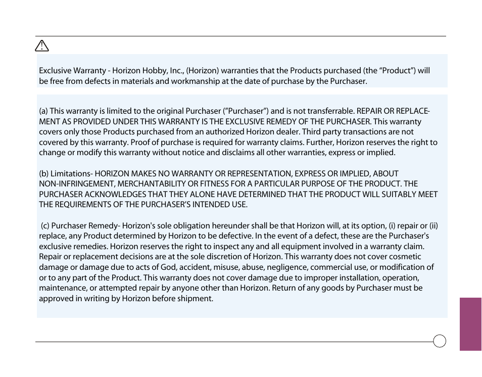 Warranty and service | Losi LOSB9606 User Manual | Page 31 / 37