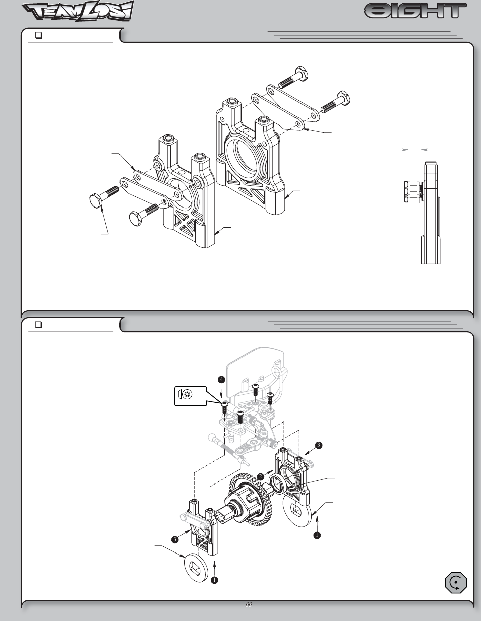 Bag c, Step c-08, Step c-09 | Losi LOSK0800 User Manual | Page 14 / 46