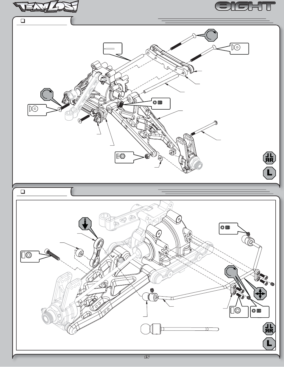 Bag d, Step d-06, Step d-07 | Losi LOSK0800 User Manual | Page 18 / 46