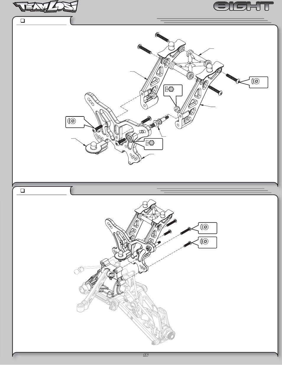 Bag d, Step d-08, Step d-09 | Losi LOSK0800 User Manual | Page 19 / 46