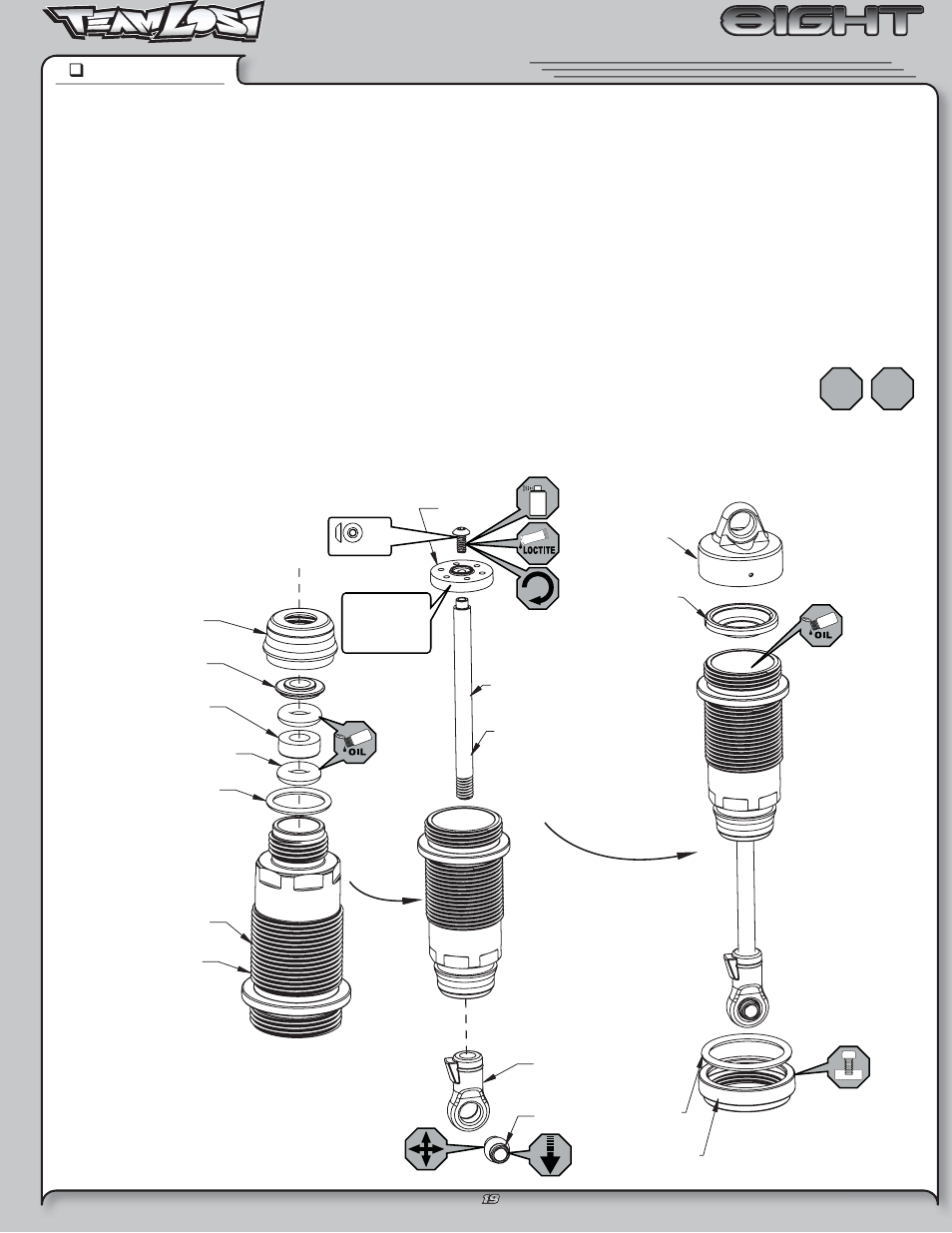 Bag e, X2 x2, Step e-01 | Losi LOSK0800 User Manual | Page 22 / 46