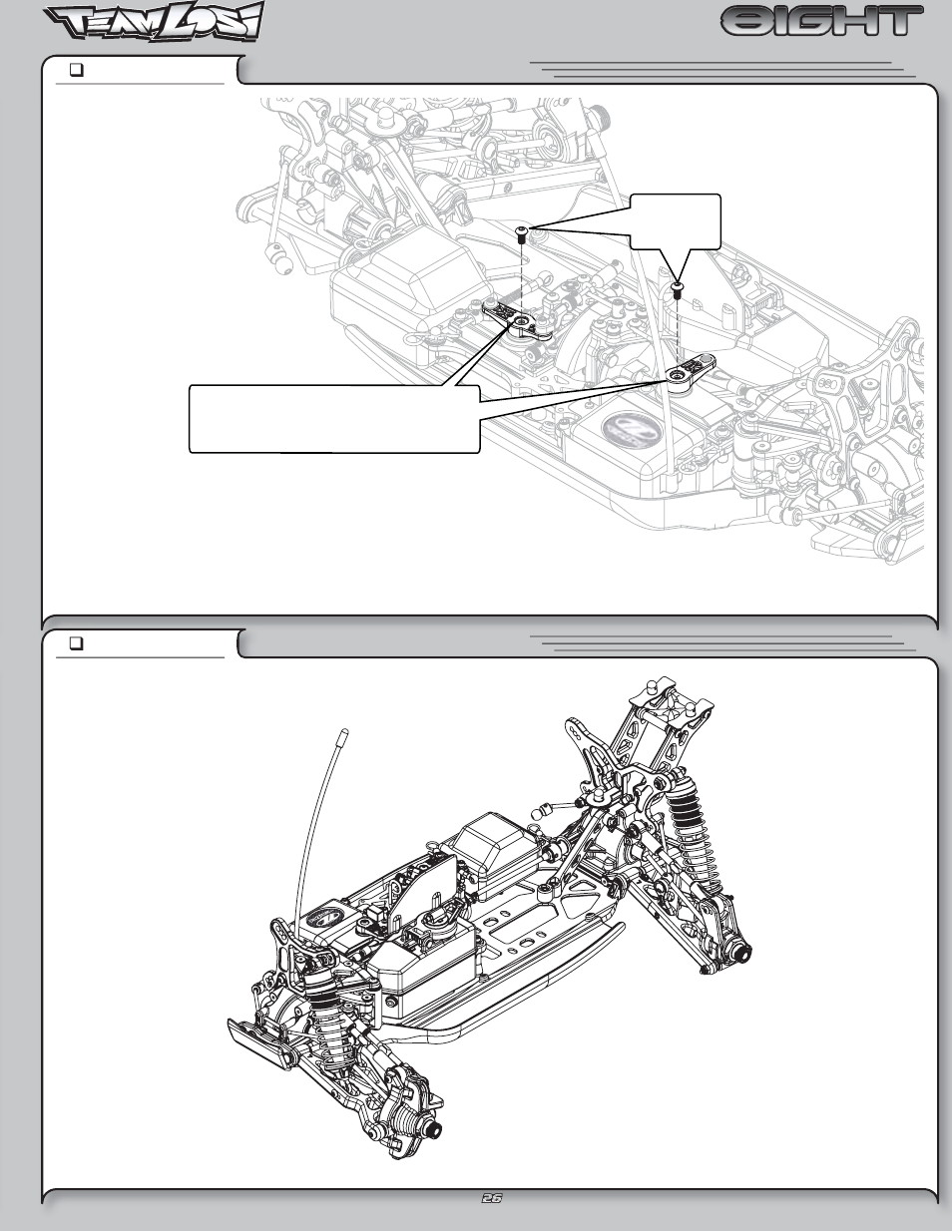 Bag f | Losi LOSK0800 User Manual | Page 29 / 46