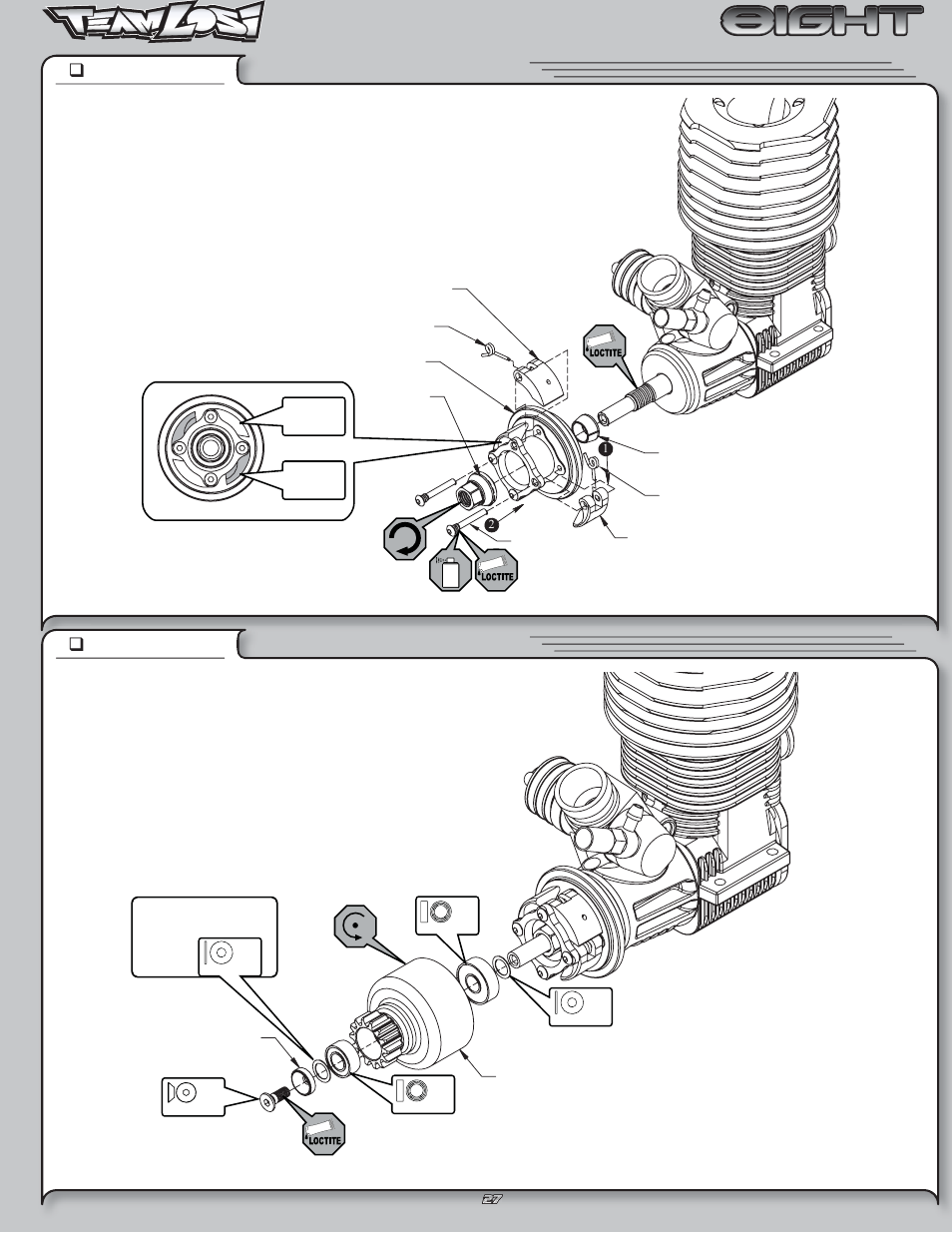 Bag g, Step g-01, Step g-02 | Losi LOSK0800 User Manual | Page 30 / 46