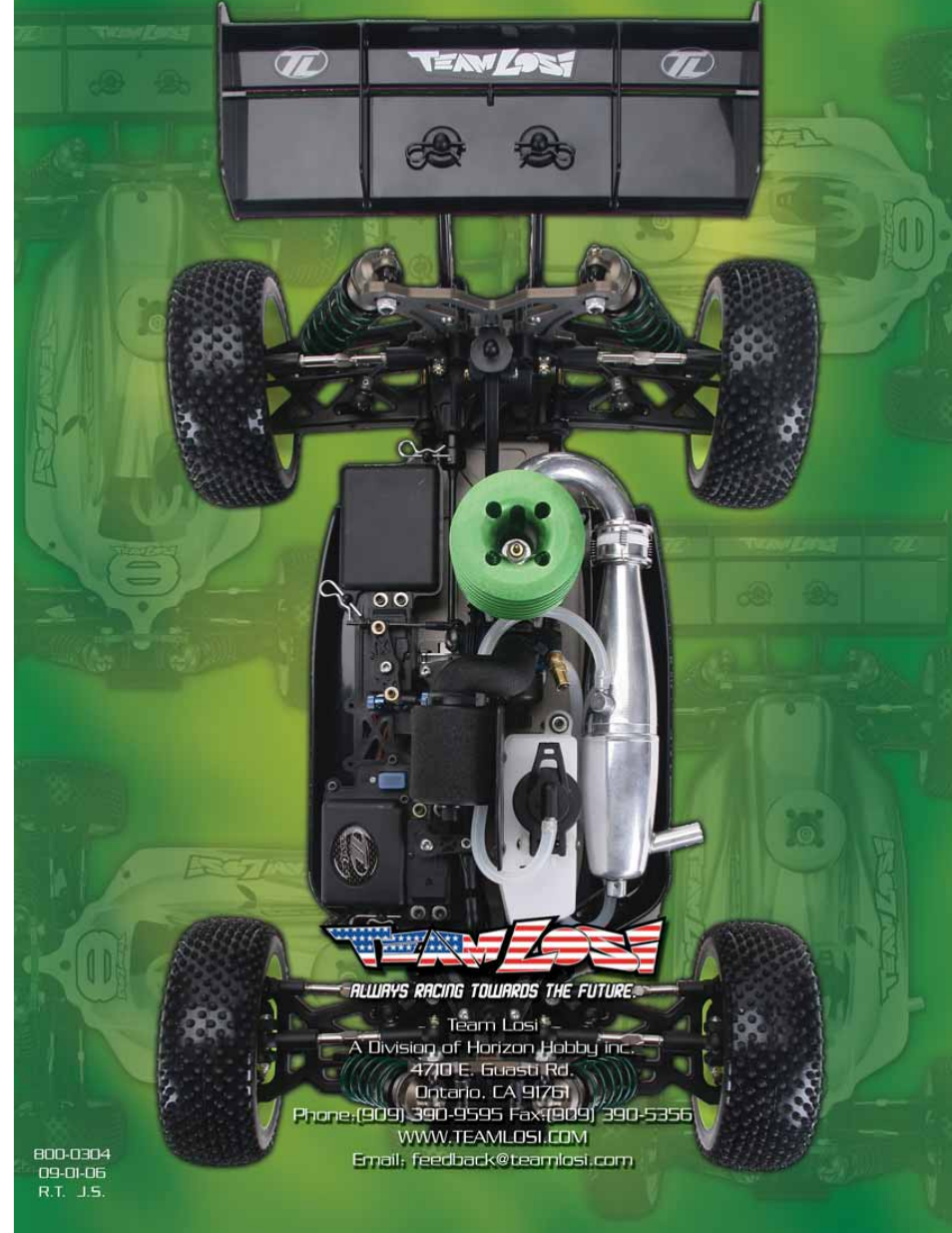 Losi LOSK0800 User Manual | Page 46 / 46