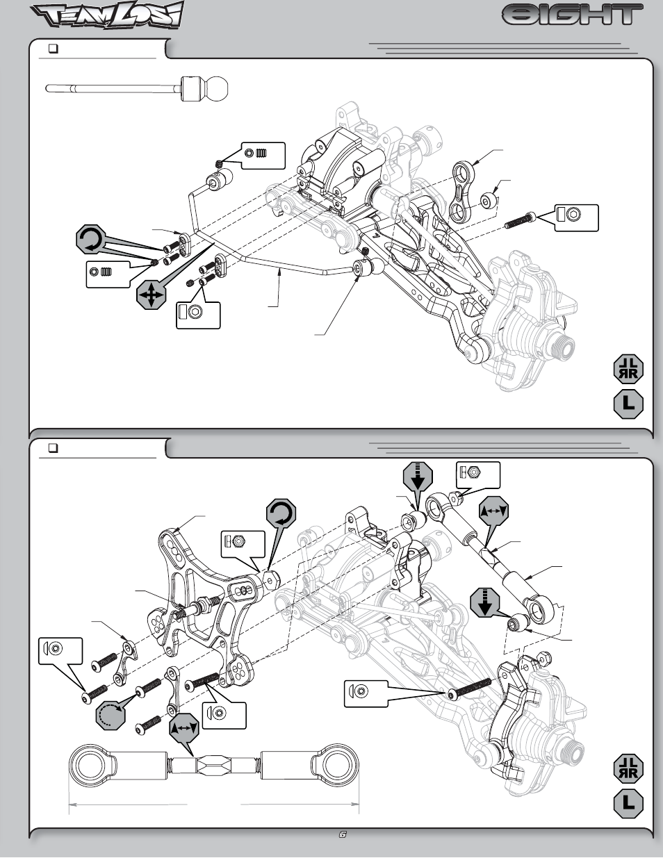 Bag b, Step b-08, Step b-09 | Losi LOSK0800 User Manual | Page 9 / 46