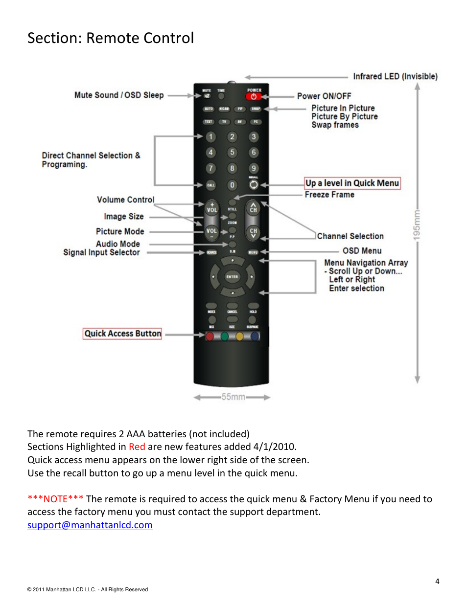 Manhattan LCD HD5 User Manual | Page 4 / 15