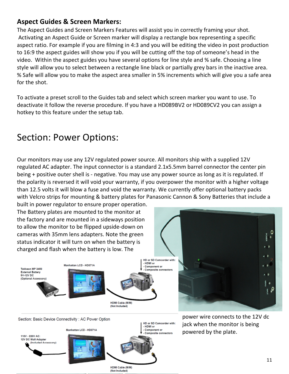 Manhattan LCD HD089C2 User Manual | Page 11 / 15