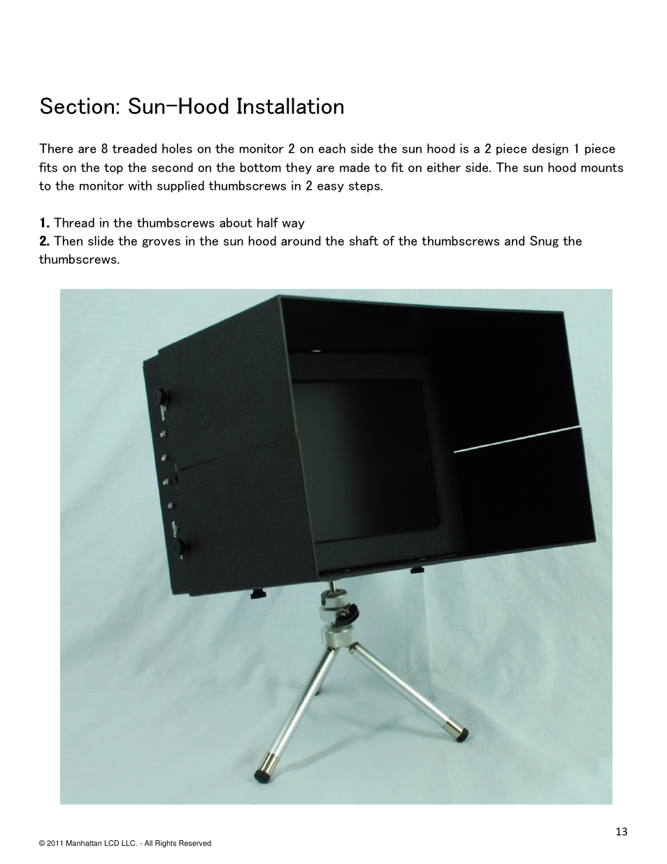 Manhattan LCD HD089B&C Version 1 User Manual | Page 13 / 14