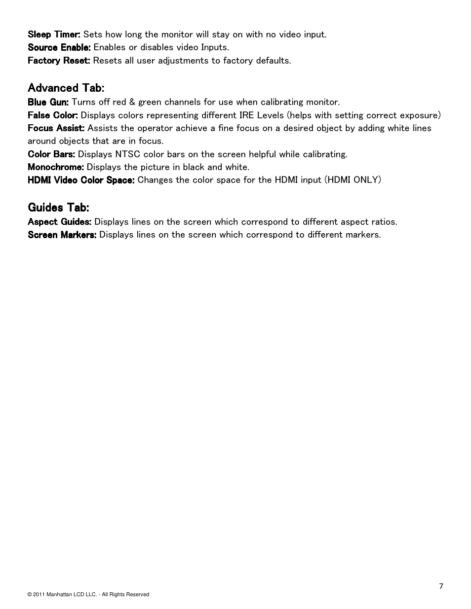 Manhattan LCD HD089B&C Version 1 User Manual | Page 7 / 14