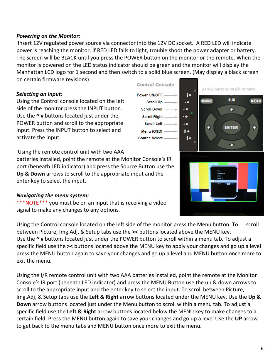 Manhattan LCD HD089B User Manual | Page 6 / 11