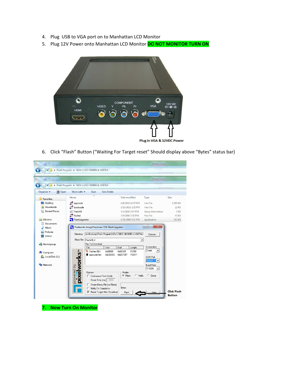 Manhattan LCD HD089C Firmware Upgrade Instructions User Manual | Page 4 / 8