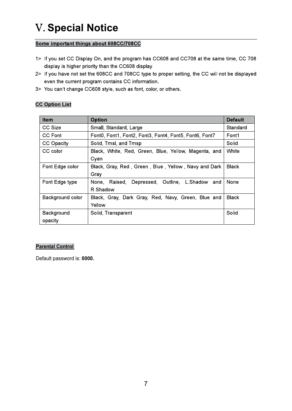 Special notice | Mediasonic HW100STB User Manual | Page 9 / 16
