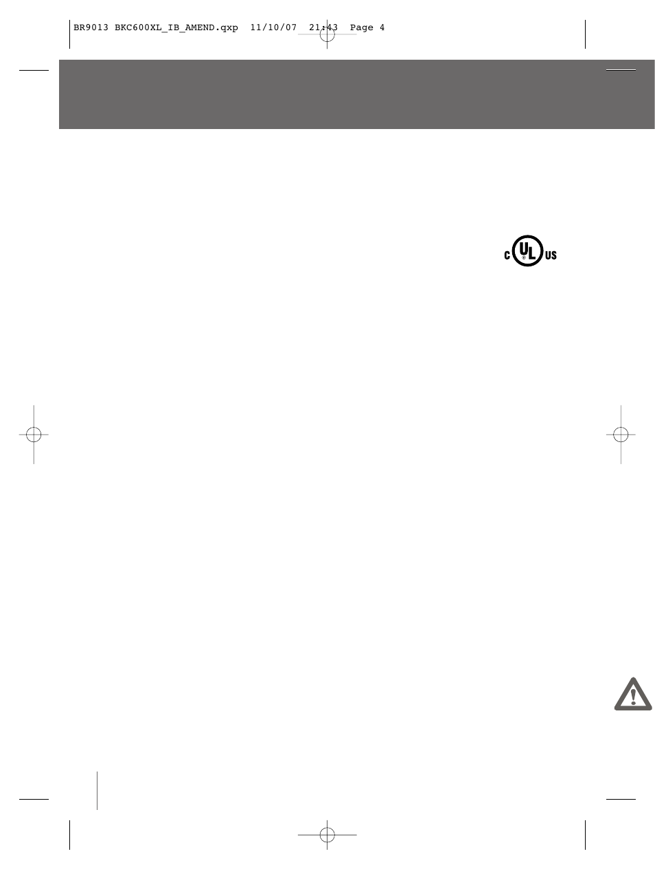 Important safeguards, Breville recommends safety first, Shor | Breville BKC600XL User Manual | Page 5 / 28
