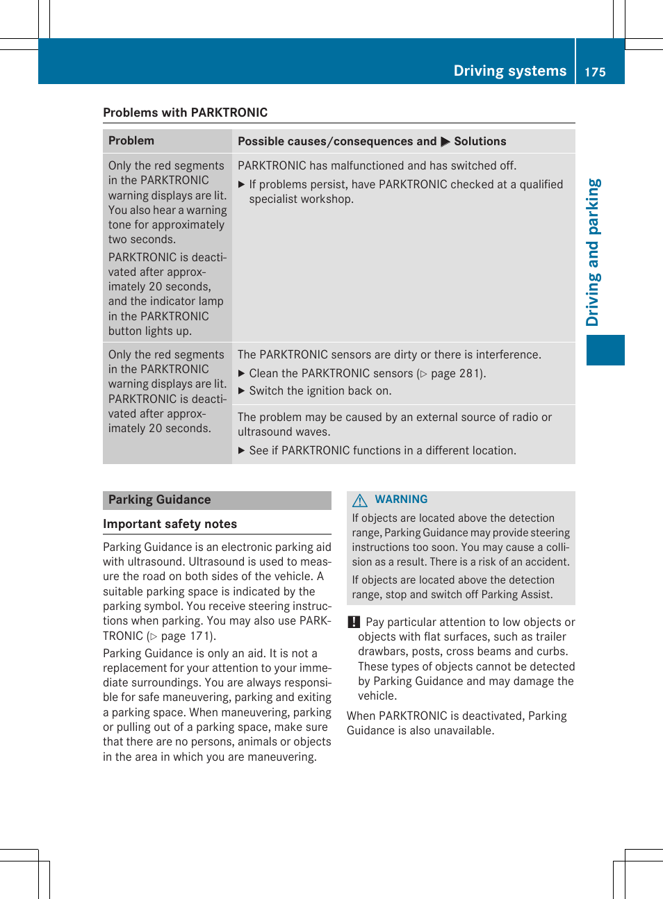 Driving and parking, Driving systems | Mercedes-Benz C-Coupe 2015 Owners Manual User Manual | Page 177 / 354