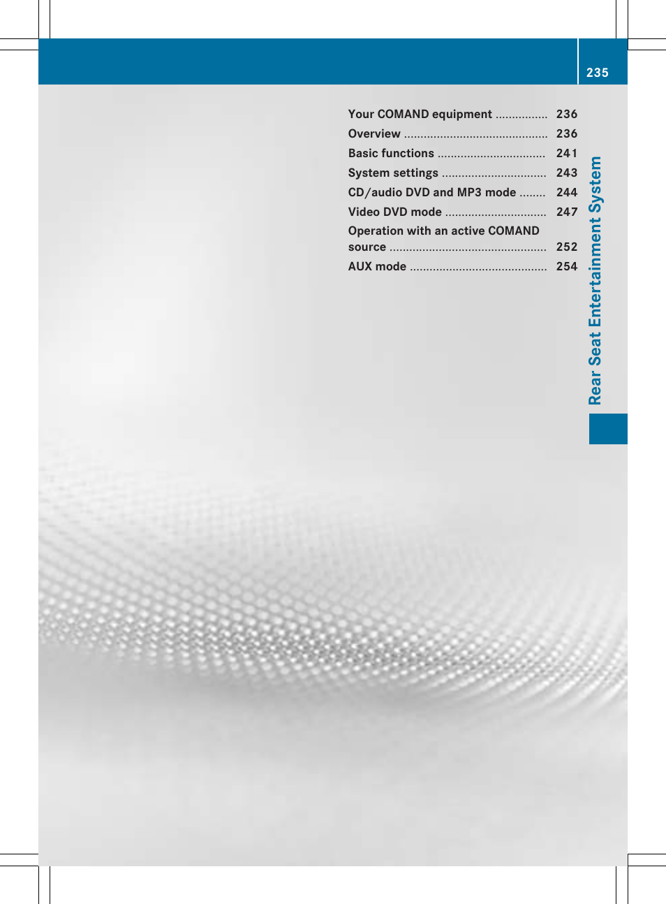 Mercedes-Benz CLA-Class 2014 COMAND Manual User Manual | Page 237 / 270