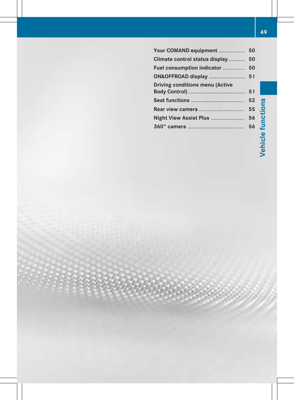 Mercedes-Benz CLA-Class 2014 COMAND Manual User Manual | Page 51 / 270