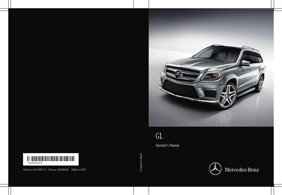 Mercedes-Benz GL-Class 2015 User Manual | 462 pages