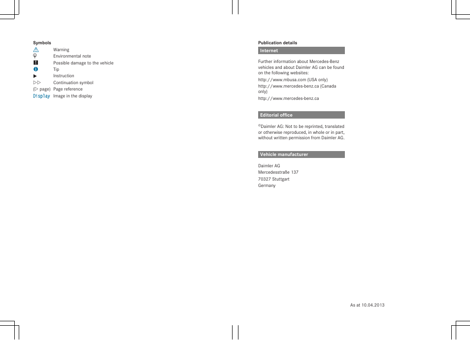 Mercedes-Benz CLA-Class 2014 Audio 20 Manual User Manual | Page 2 / 106