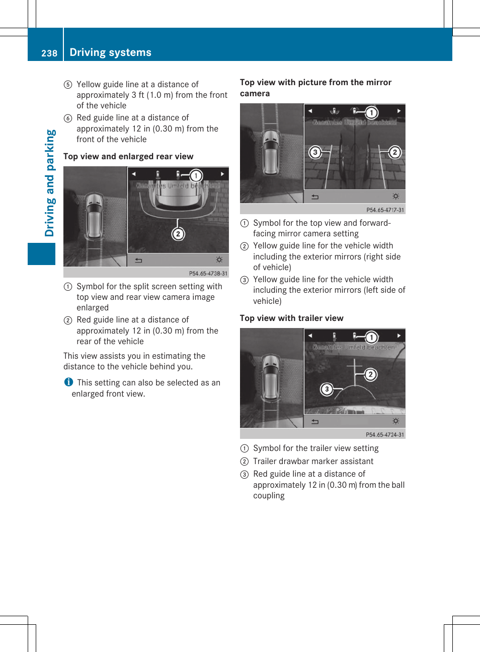Driv ing and parking, Driving systems | Mercedes-Benz GL-Class 2014 Owners Manual User Manual | Page 240 / 462