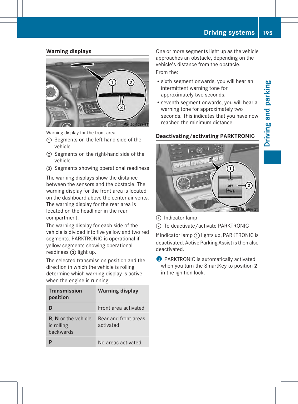 Driving and parking, Driving systems | Mercedes-Benz CLS-Class 2014 Owners Manual User Manual | Page 197 / 382