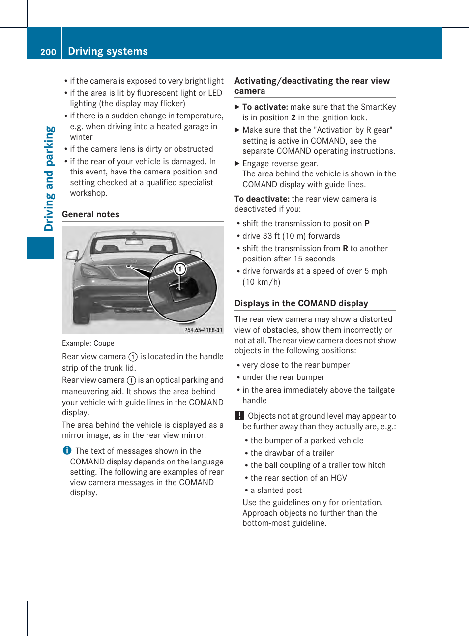 Driving and parking, Driving systems | Mercedes-Benz CLS-Class 2014 Owners Manual User Manual | Page 202 / 382