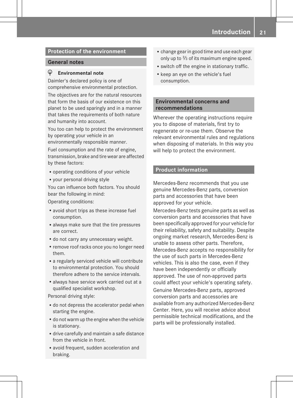 Introduction | Mercedes-Benz CLS-Class 2014 Owners Manual User Manual | Page 23 / 382