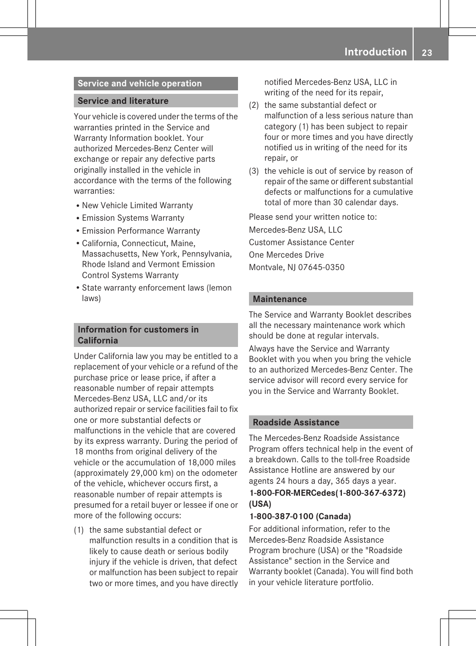 Introduction | Mercedes-Benz CLS-Class 2014 Owners Manual User Manual | Page 25 / 382