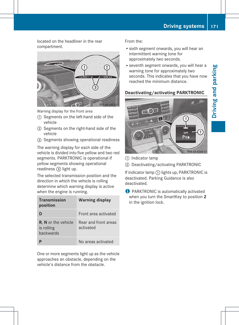 Driving and parking, Driving systems | Mercedes-Benz C-Coupe 2014 Owners Manual User Manual | Page 173 / 342