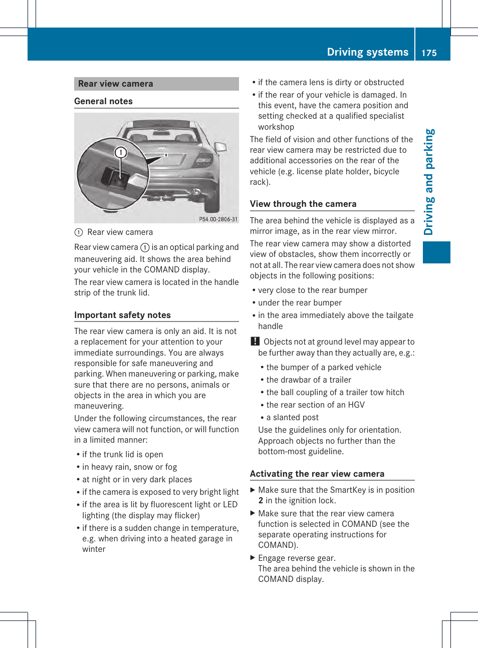 Driving and parking, Driving systems | Mercedes-Benz C-Coupe 2014 Owners Manual User Manual | Page 177 / 342